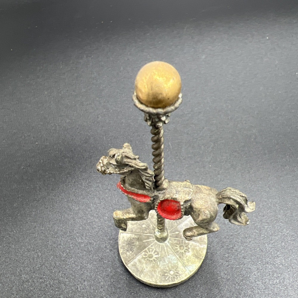 carousel horse figurine Pewter - Picture 5 of 6